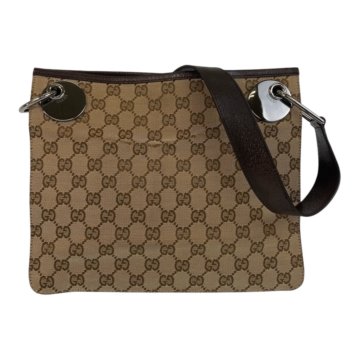 GUCCI Shoulder Bag 120841 GG canvas beige