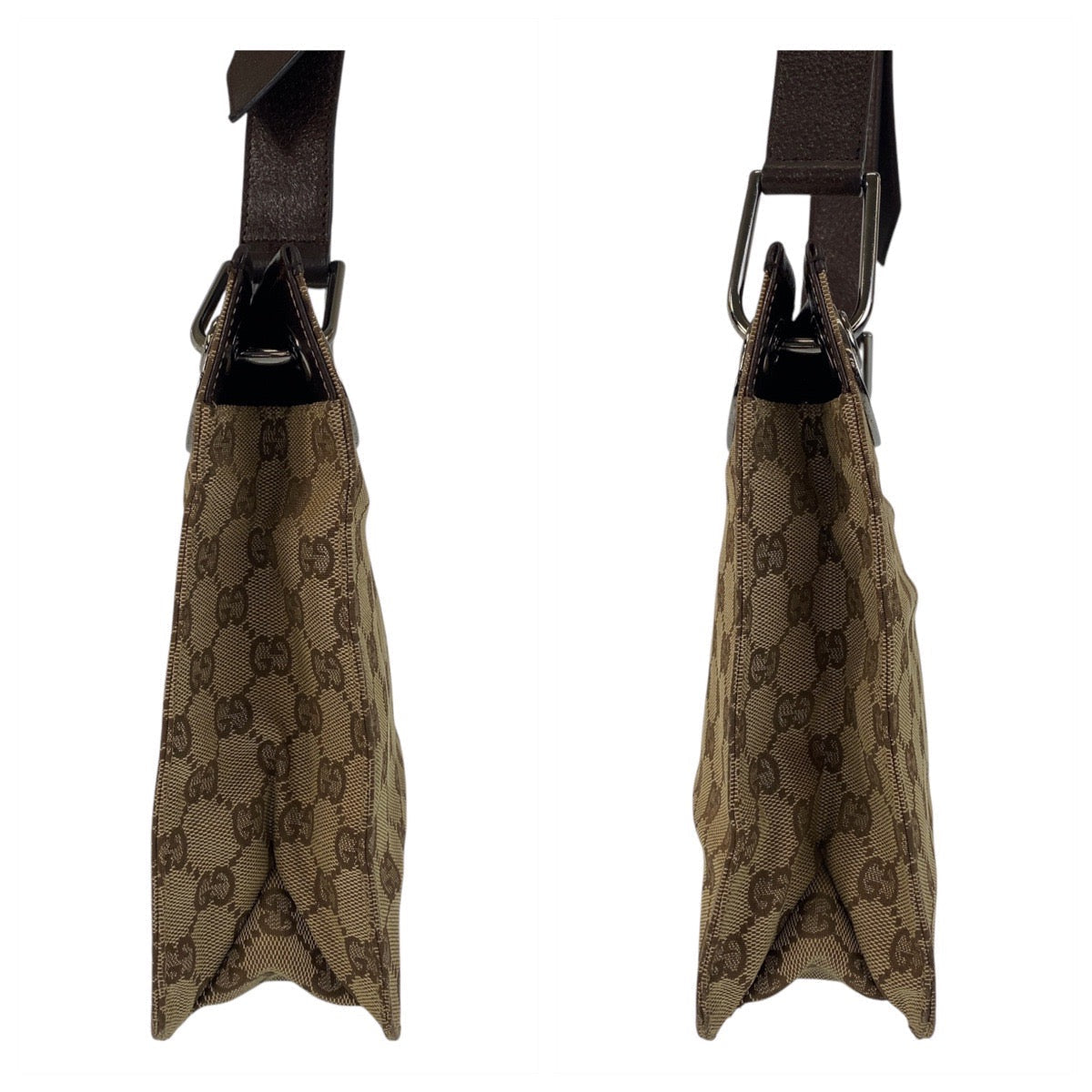 GUCCI Shoulder Bag 120841 GG canvas beige