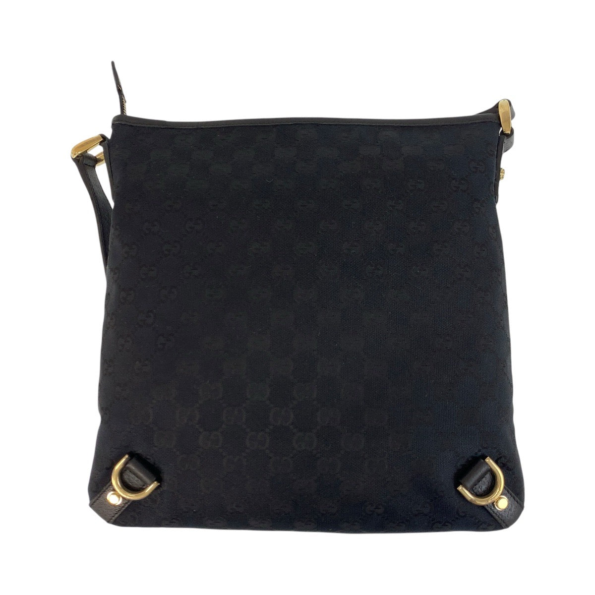 GUCCI Shoulder Bag 131326 GG canvas black Abbey