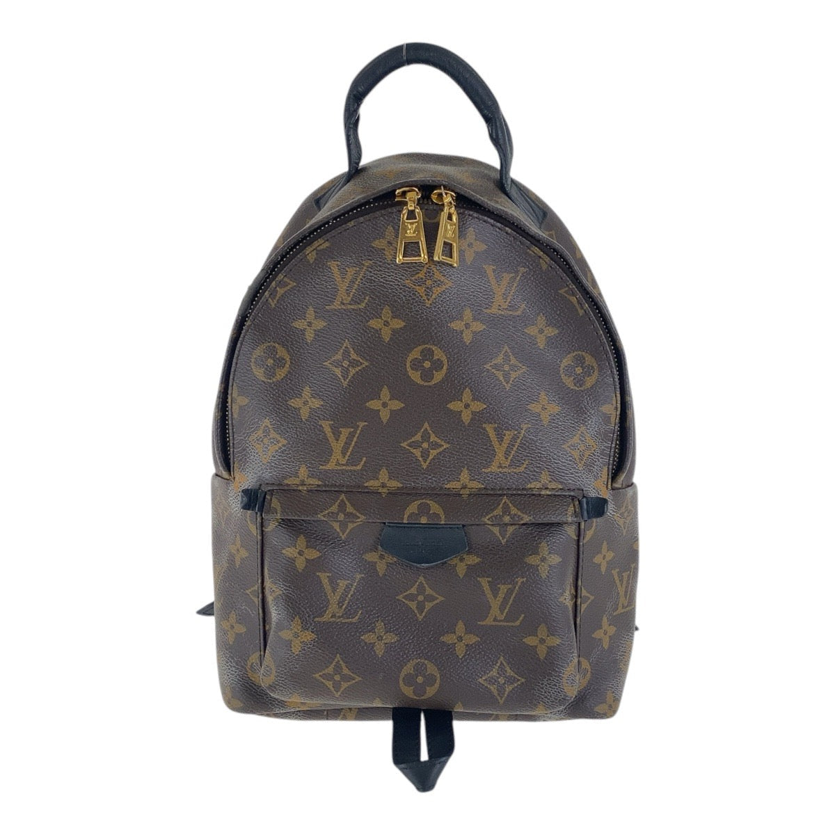 LOUIS VUITTON Backpack M44871 PVC Brown Monogram Palm Springs PM