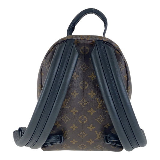 LOUIS VUITTON Backpack M44871 PVC Brown Monogram Palm Springs PM
