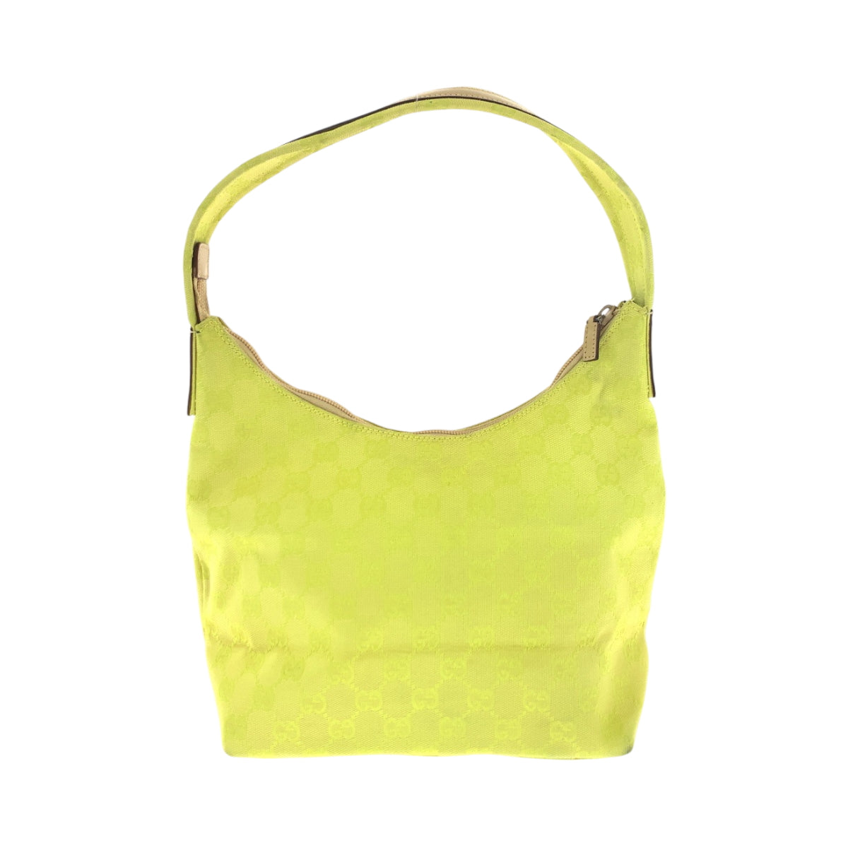 GUCCI Shoulder Bag 001 3386 GG canvas yellow