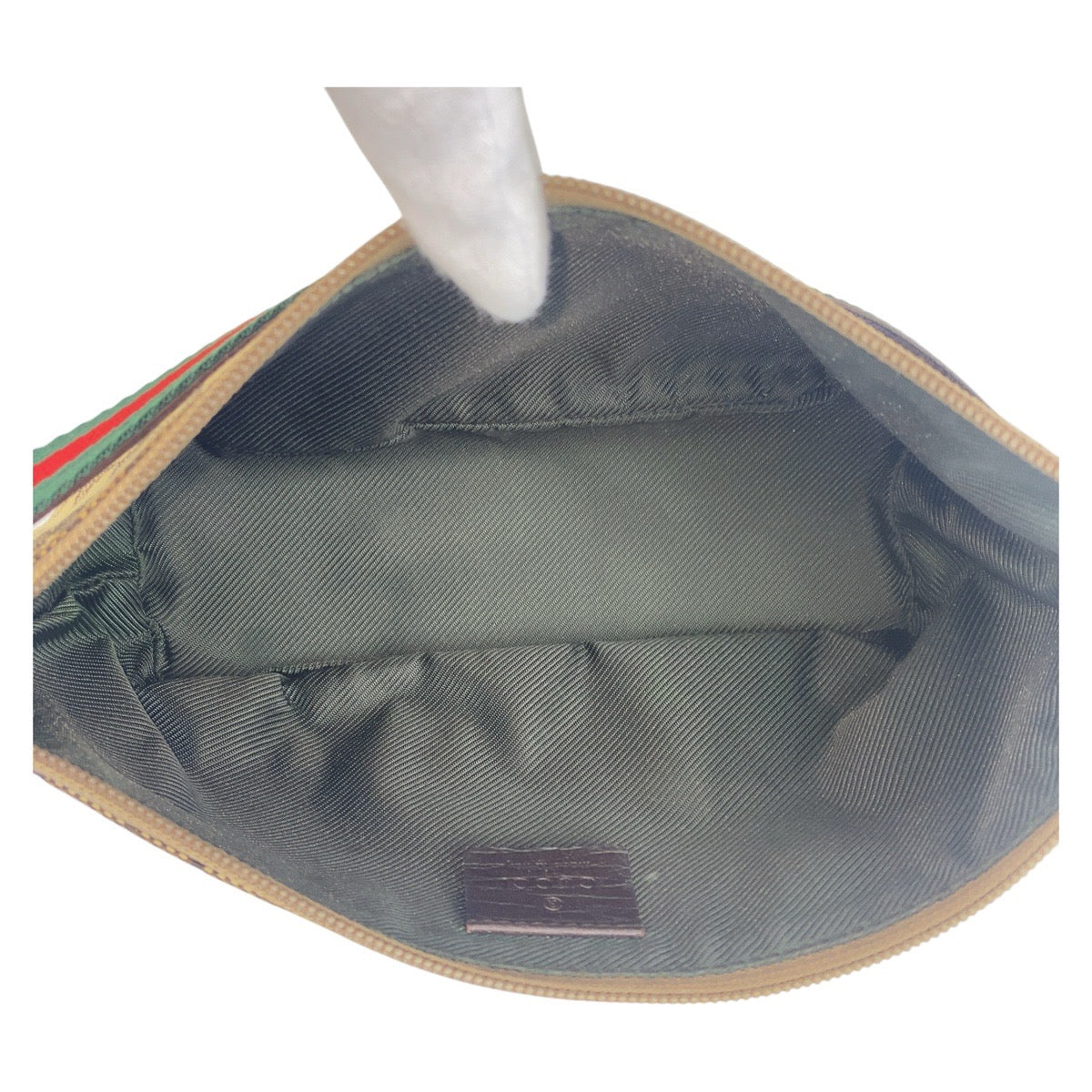 GUCCI Handbag 141809 GG canvas beige Sherry line
