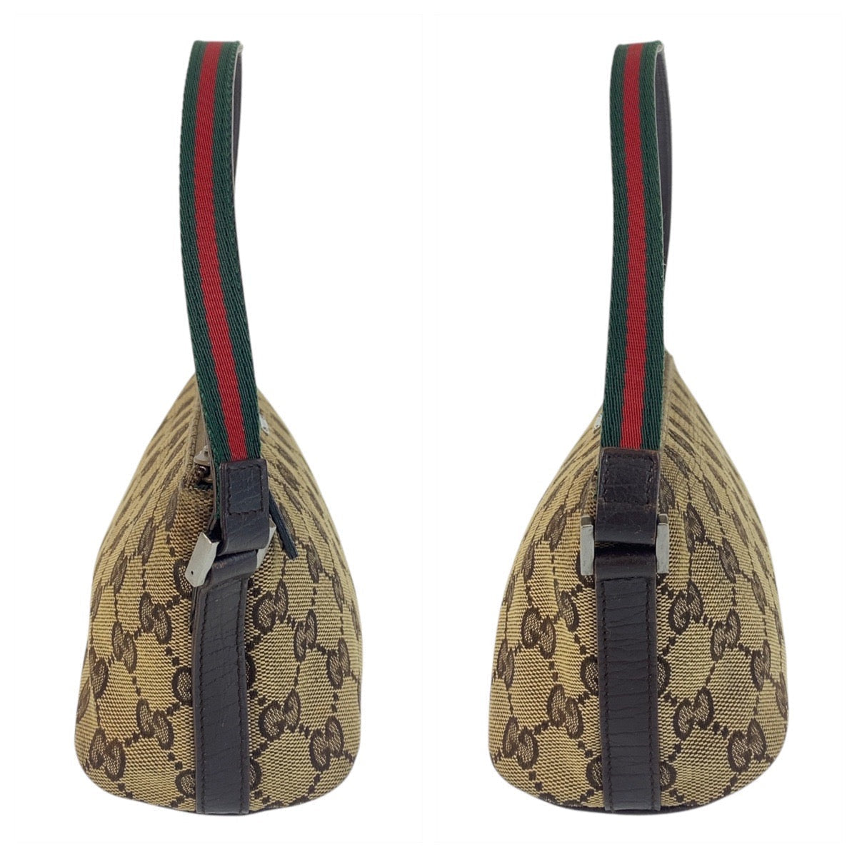 GUCCI Handbag 141809 GG canvas beige Sherry line