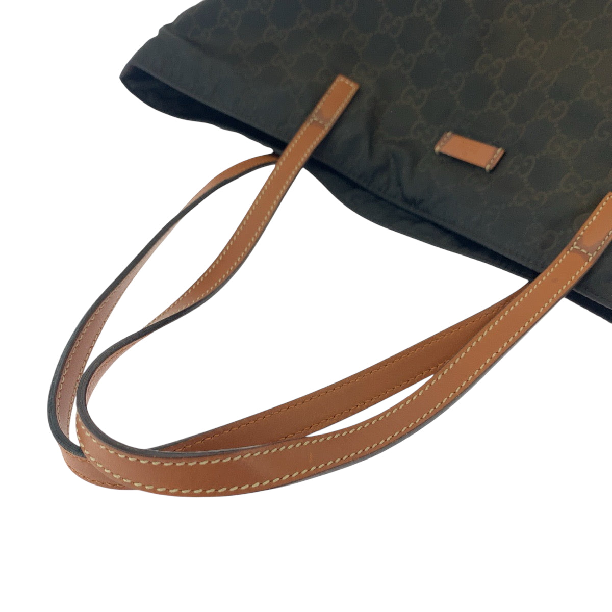 GUCCI Tote Bag 524947 Nylon Dark brown
