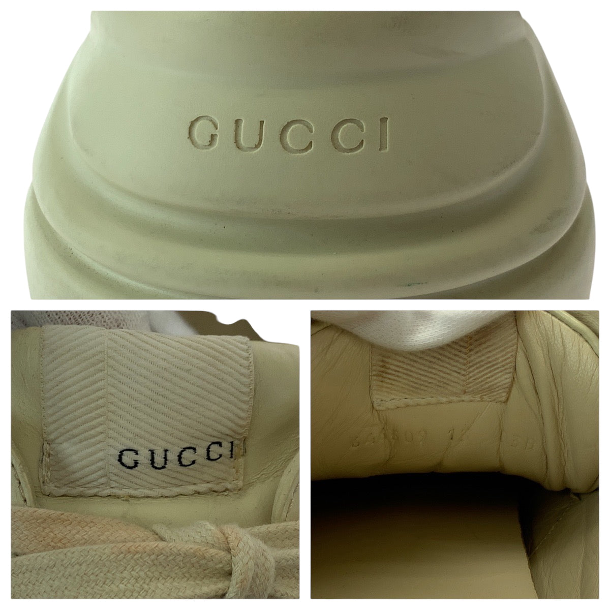 GUCCI sneakers 646509 leather White multicolor Disney collaboration Ryton 13