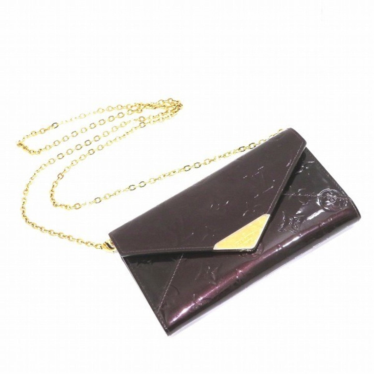 Louis Vuitton Bordeaux Patent leather Sarah wallet accessories