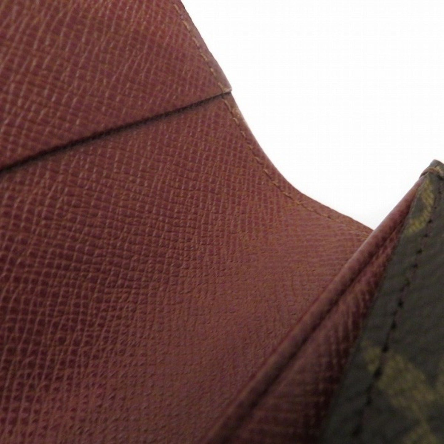 Louis Vuitton Brown Canvas Card case wallet accessories