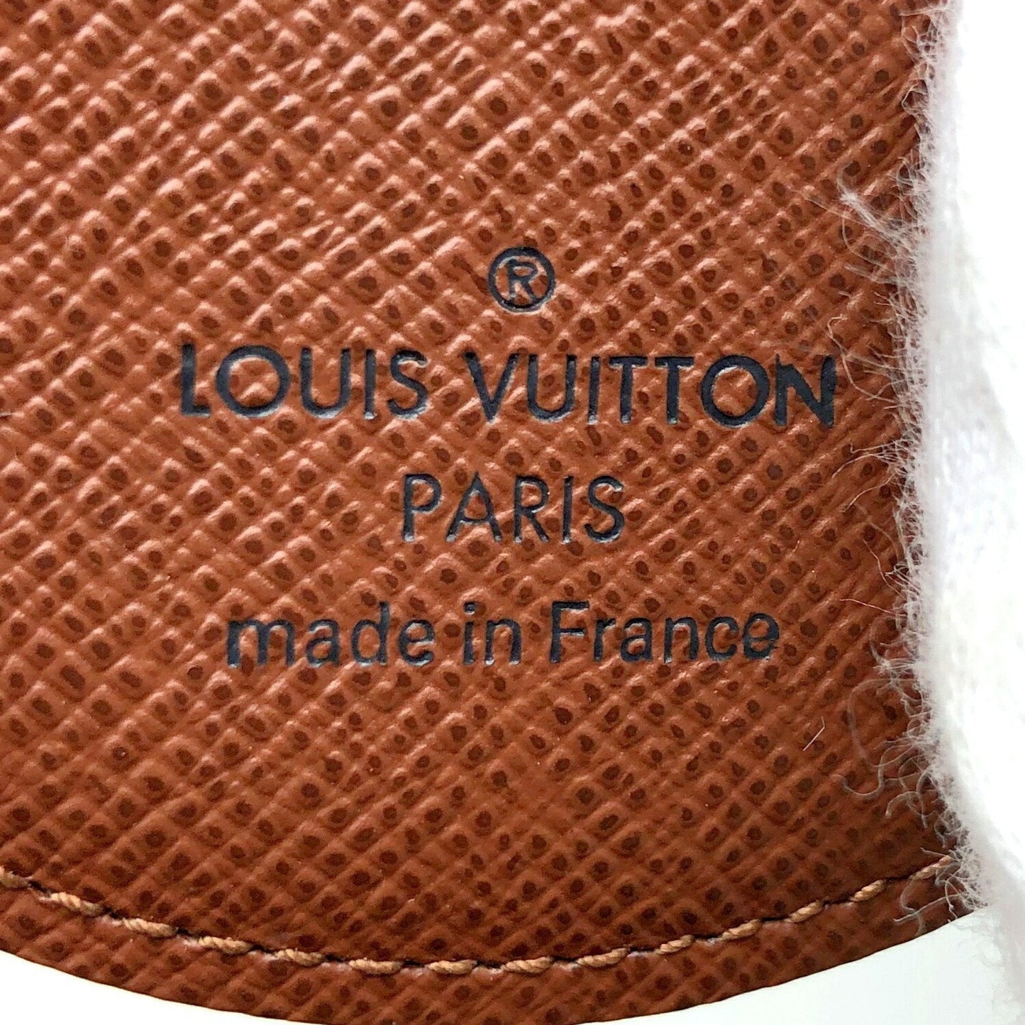 Louis Vuitton Brown Canvas Porte cles wallet accessories