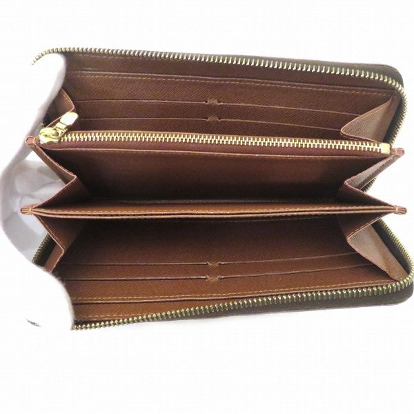 Louis Vuitton Brown Canvas Zippy wallet wallet accessories