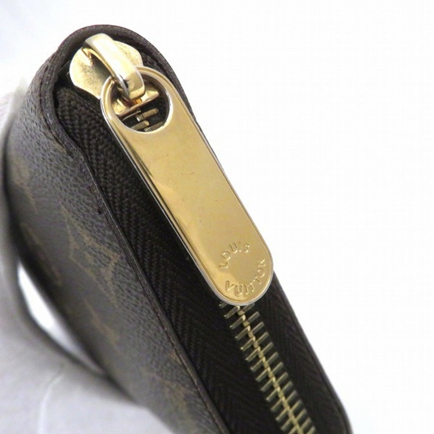 Louis Vuitton Brown Canvas Zippy wallet wallet accessories