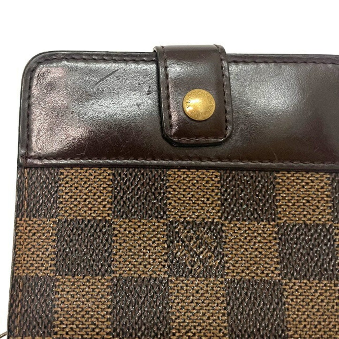 Louis Vuitton Brown Canvas  wallet accessories