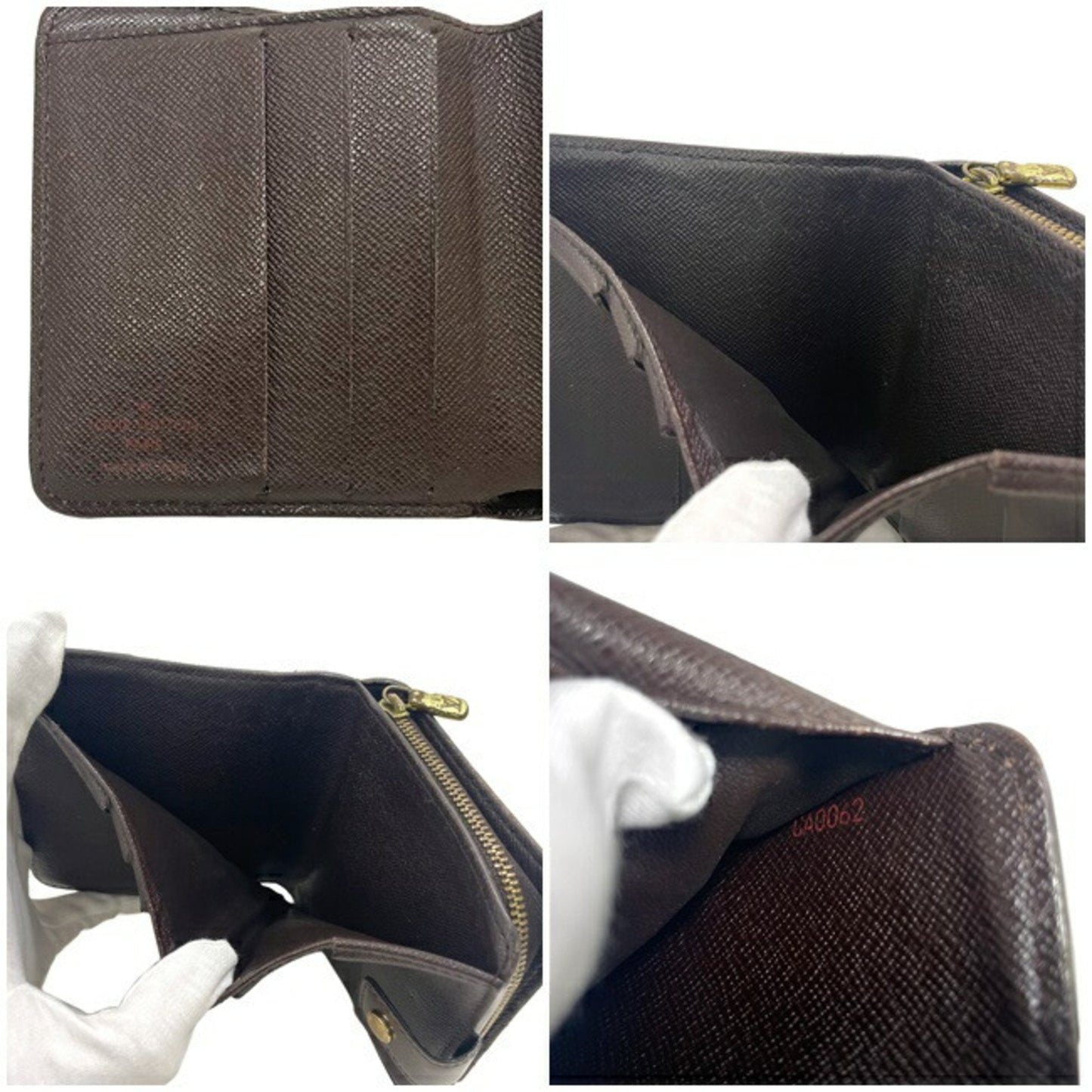 Louis Vuitton Brown Canvas  wallet accessories