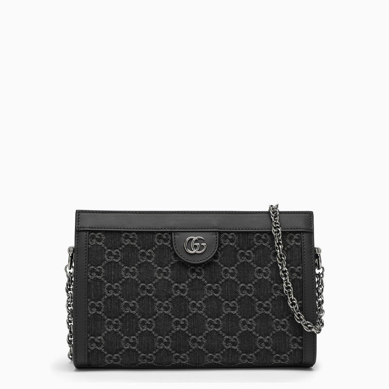Gucci Ophidia Small Shoulder Bag Black/Grey Women