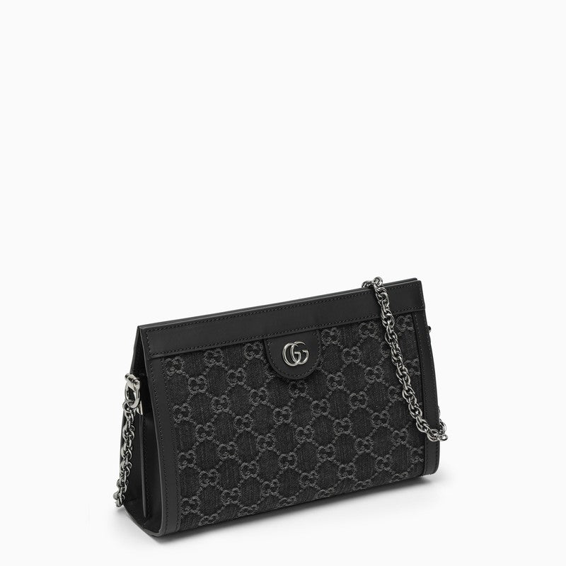 Gucci Ophidia Small Shoulder Bag Black/Grey Women