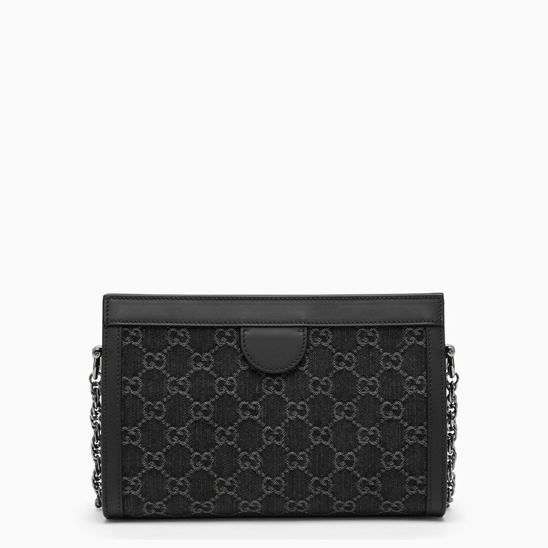 Gucci Ophidia Small Shoulder Bag Black/Grey Women