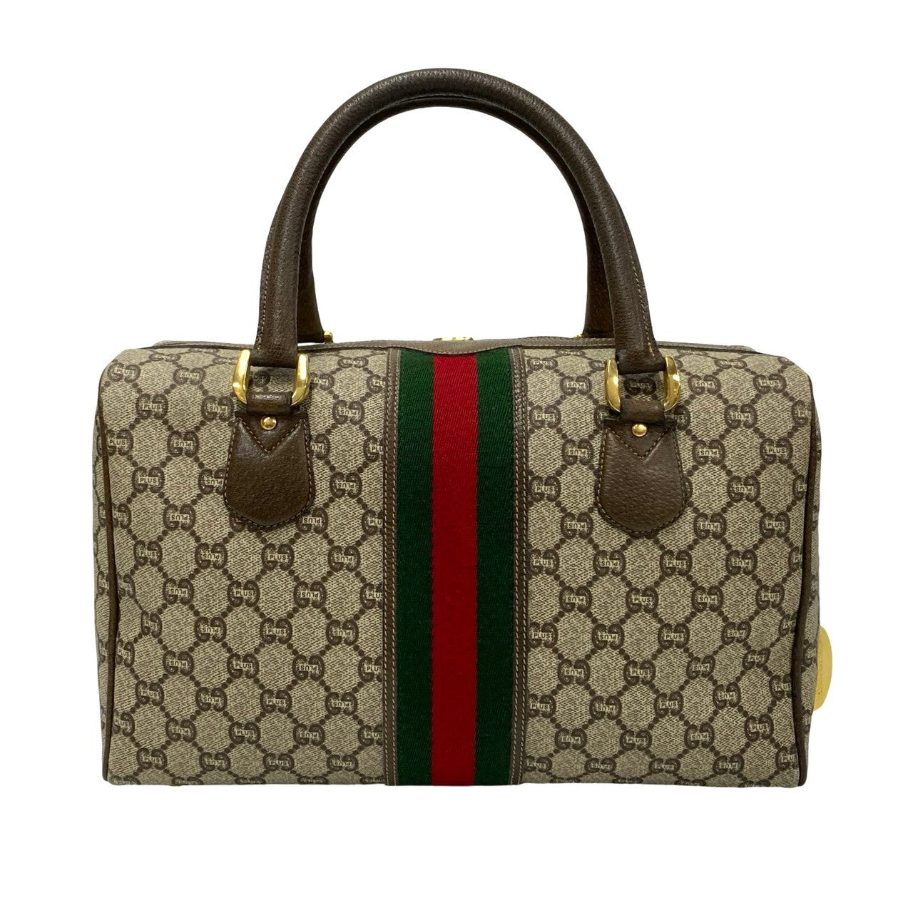 GUCCI Handbag leather Brown Sherry line