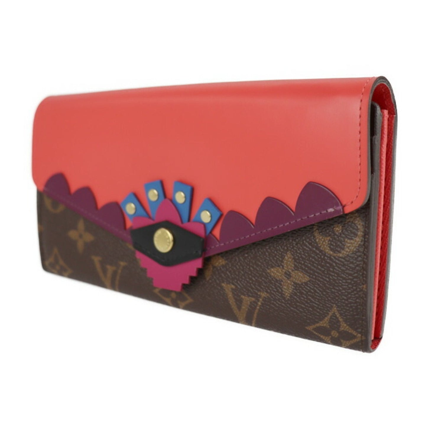 Louis Vuitton Brown Leather Sarah wallet accessories