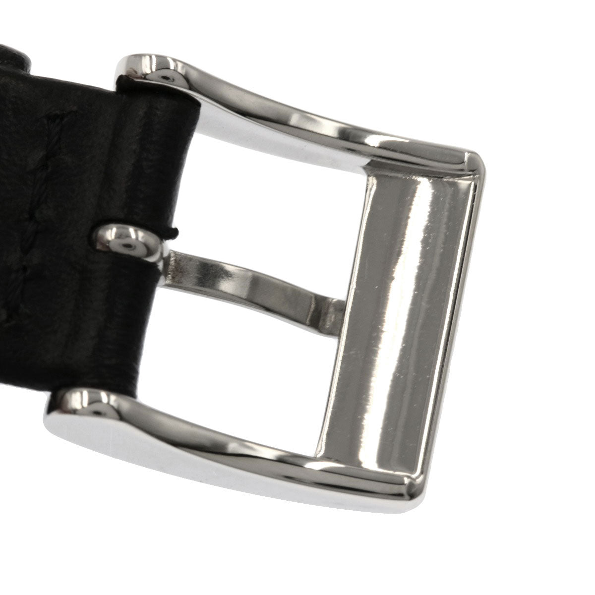 GUCCI Watches Quartz Stainless Steel, Leather black 5500M black dial mens Used