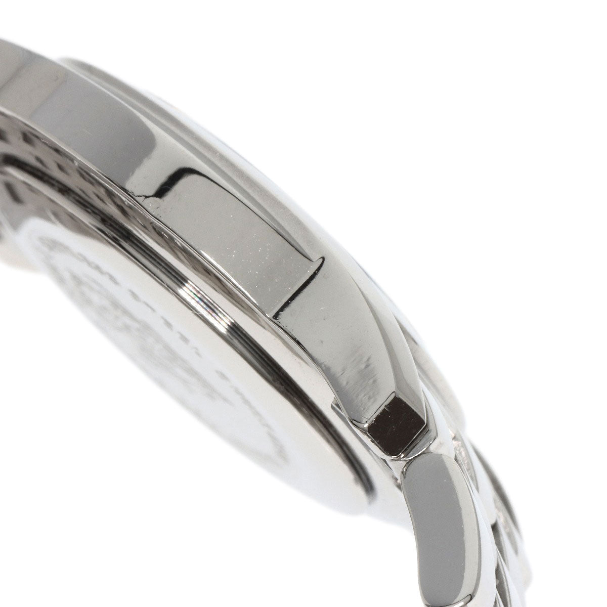 GUCCI Watches Quartz 5500L Stainless Steel , Stainless Steel Silver Round face Silver dial Women Used