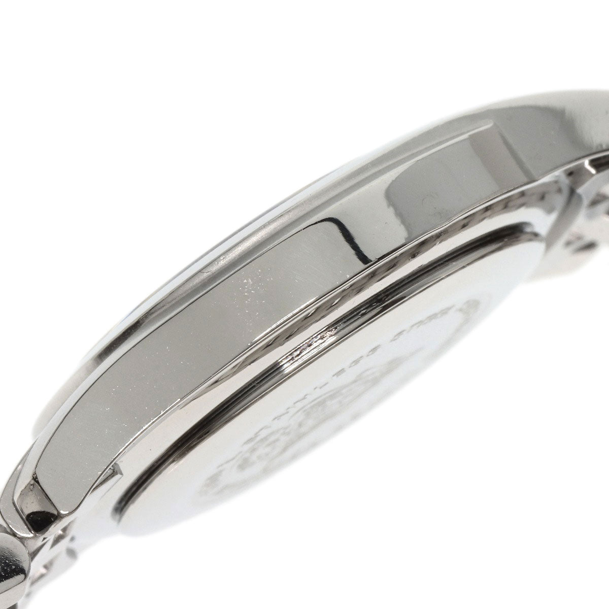 GUCCI Watches Quartz 5500L Stainless Steel , Stainless Steel Silver Round face Silver dial Women Used