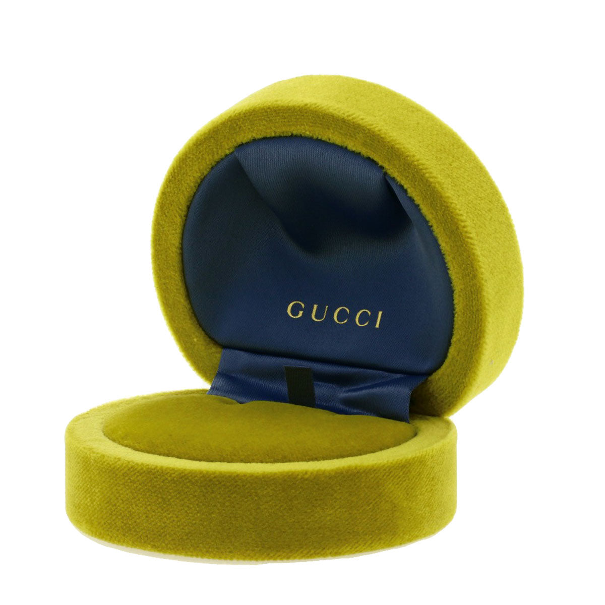 GUCCI Necklace K18WG Silver GG Running 1P Diamond
