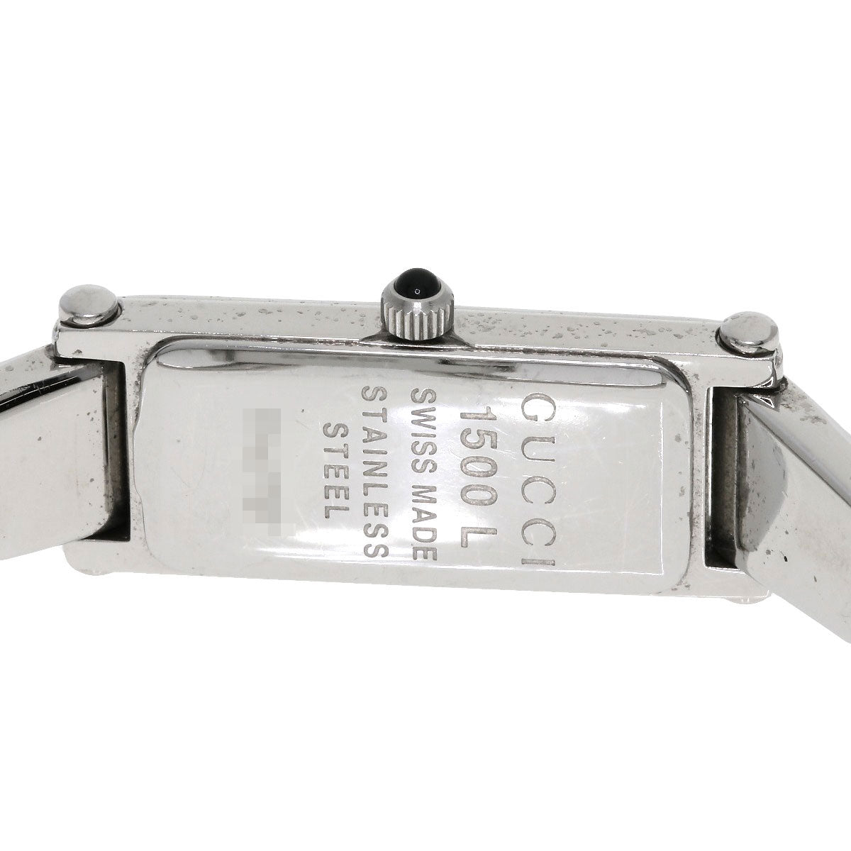 GUCCI Watches Quartz Stainless Steel Silver 1500L 1P Diamond Silver dial