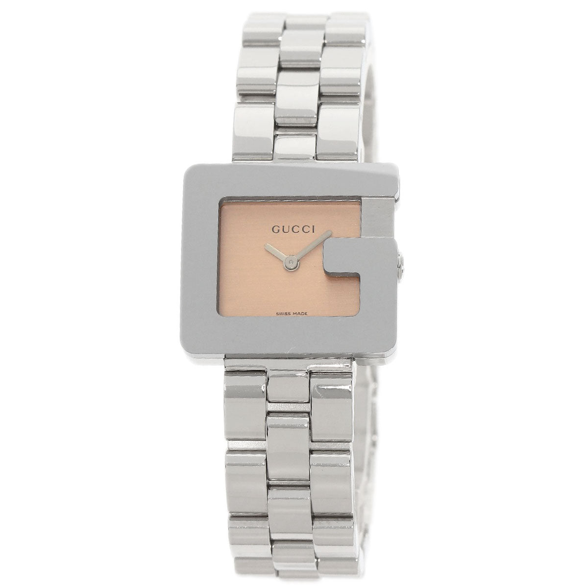GUCCI Watches Quartz Stainless Steel , Stainless Steel Silver 3600L Orange dial Women Used
