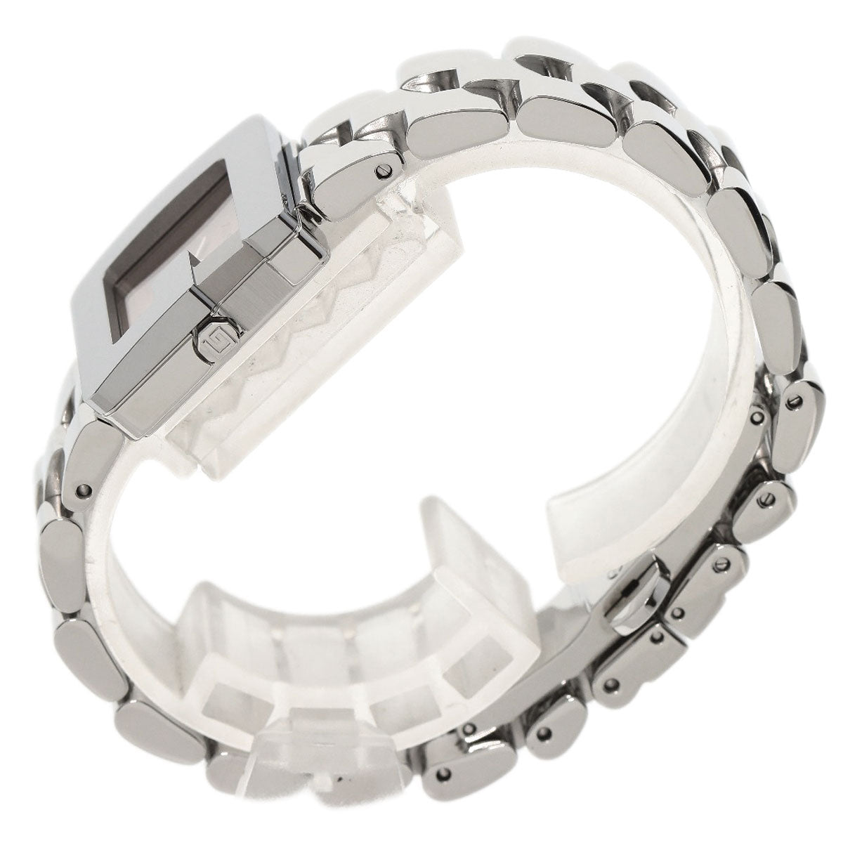 GUCCI Watches Quartz Stainless Steel , Stainless Steel Silver 3600L Orange dial Women Used