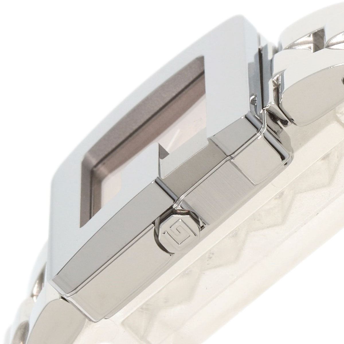 GUCCI Watches Quartz Stainless Steel , Stainless Steel Silver 3600L Orange dial Women Used