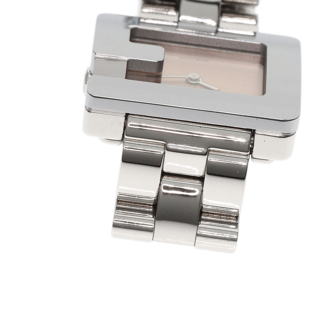 GUCCI Watches Quartz Stainless Steel , Stainless Steel Silver 3600L Orange dial Women Used