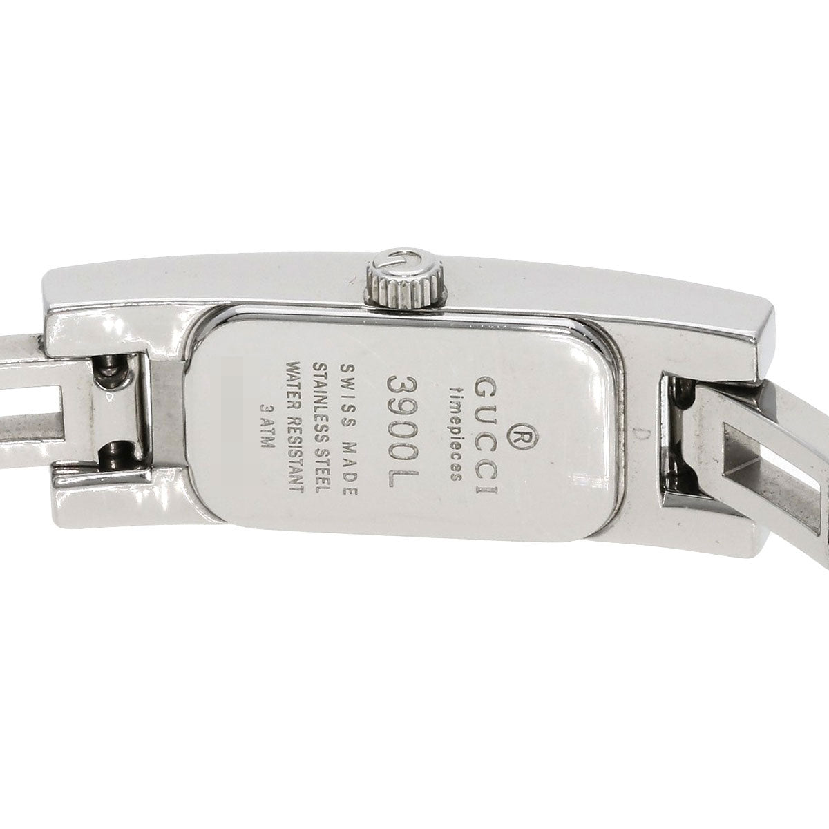 GUCCI Watches Quartz Stainless Steel Silver 3900L diamond dial