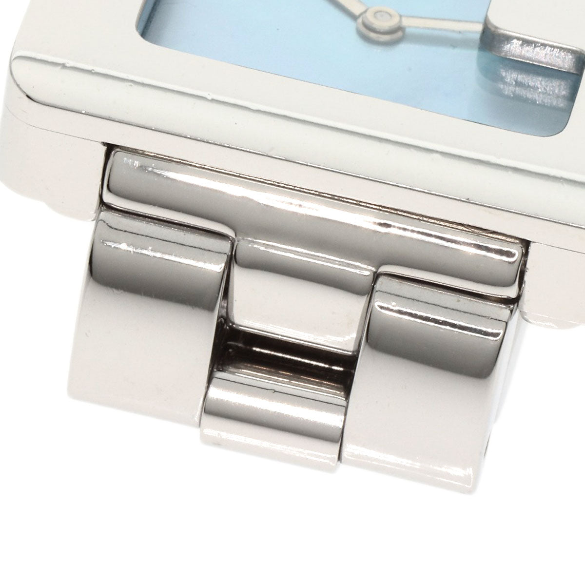 GUCCI Watches Quartz 3600J Stainless Steel , Stainless Steel Silver Blue shell Blue shell dial Boys Used