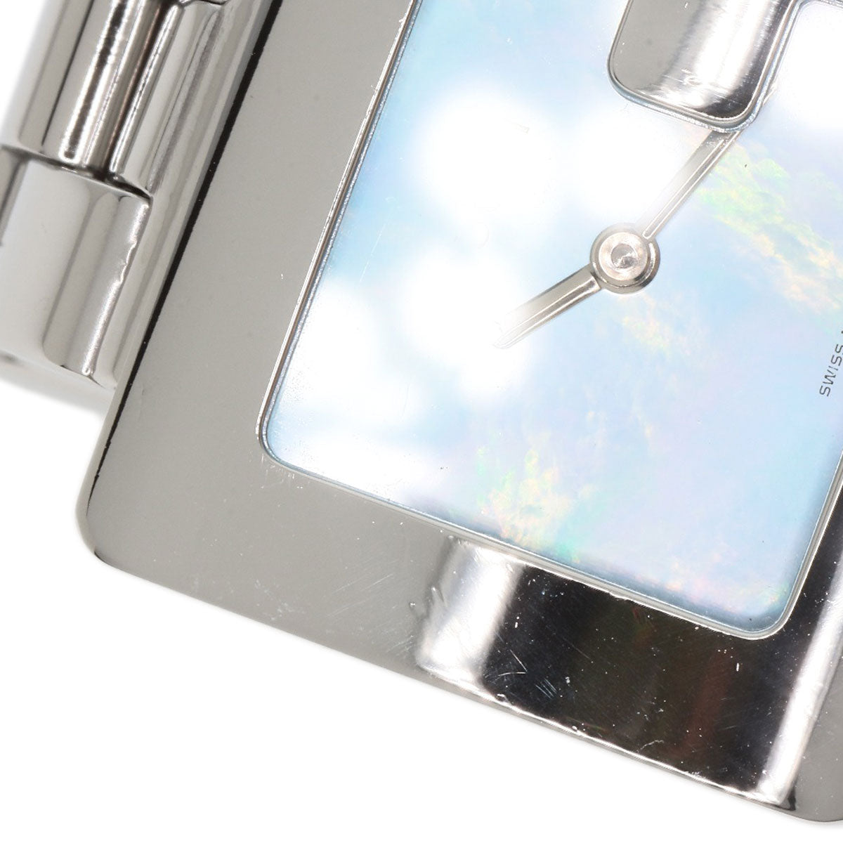 GUCCI Watches Quartz 3600J Stainless Steel , Stainless Steel Silver Blue shell Blue shell dial Boys Used