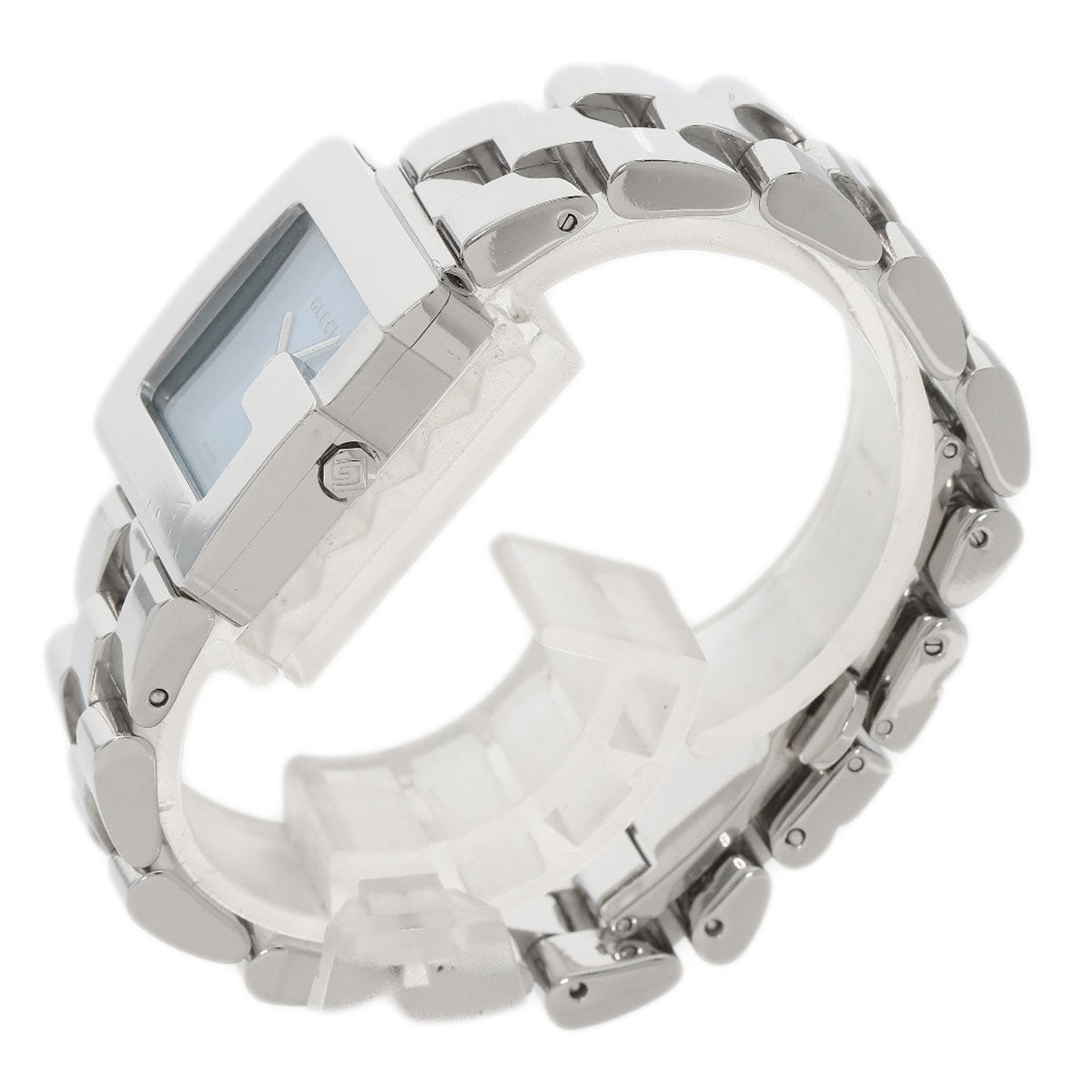 GUCCI Watches Quartz 3600J Stainless Steel , Stainless Steel Silver Blue shell Blue shell dial Boys Used
