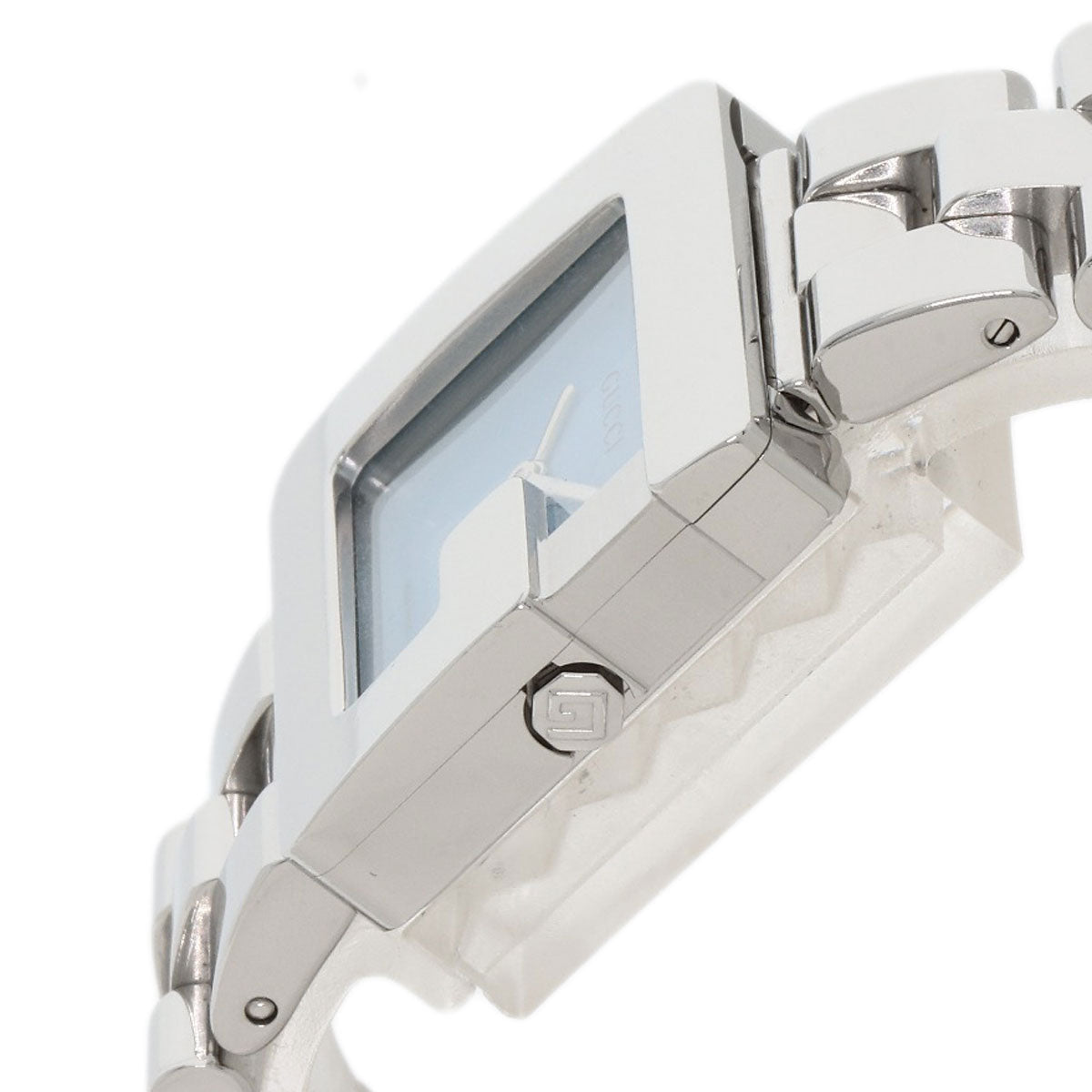 GUCCI Watches Quartz 3600J Stainless Steel , Stainless Steel Silver Blue shell Blue shell dial Boys Used