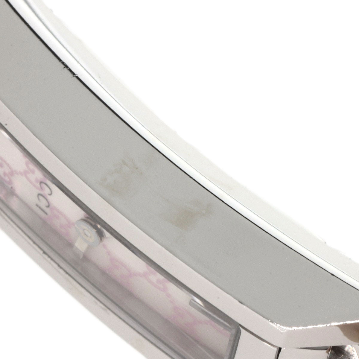 GUCCI Watches Quartz YA110 Stainless Steel , Stainless Steel Silver GG White shell dial Women Used