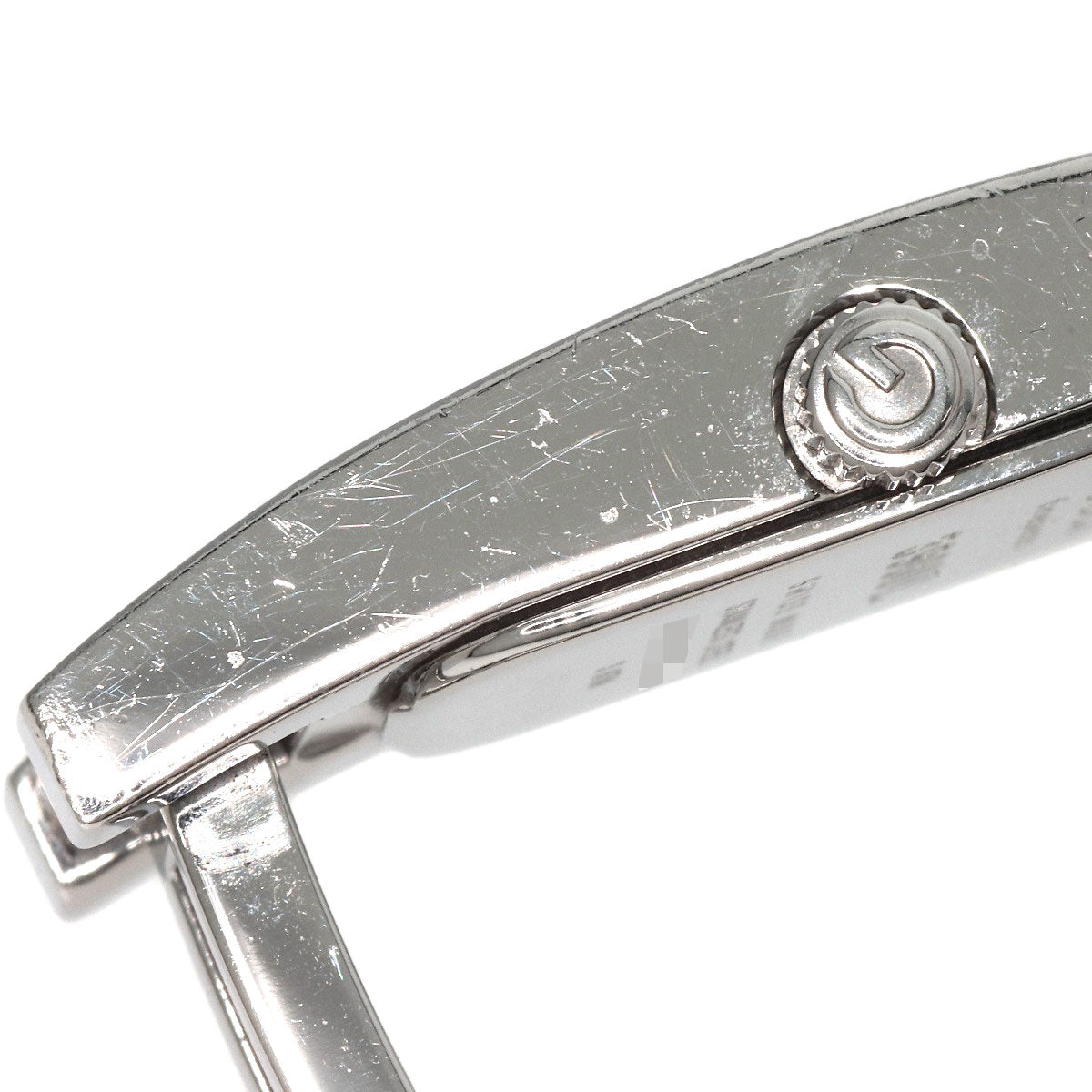 GUCCI Watches Quartz 3900L Stainless Steel , Stainless Steel Silver Square face gray dial Women Used