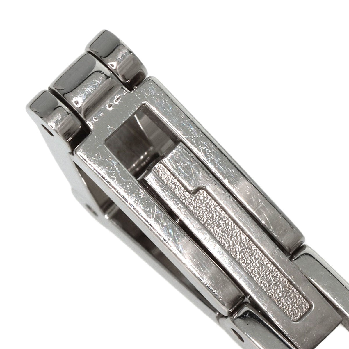 GUCCI Watches Quartz 3900L Stainless Steel , Stainless Steel Silver Square face gray dial Women Used