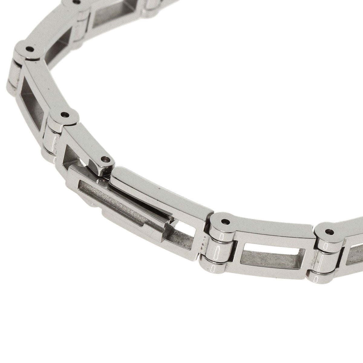 GUCCI Watches Quartz 3900L Stainless Steel , Stainless Steel Silver Square face gray dial Women Used