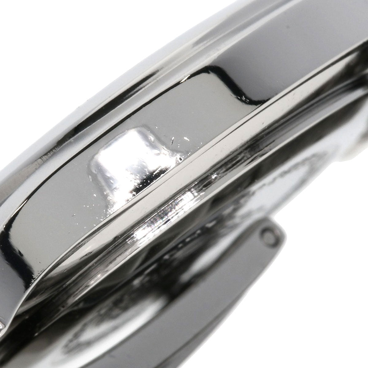 GUCCI Watches Quartz 5500L Stainless Steel , Stainless Steel Silver Round face Silver dial Women Used