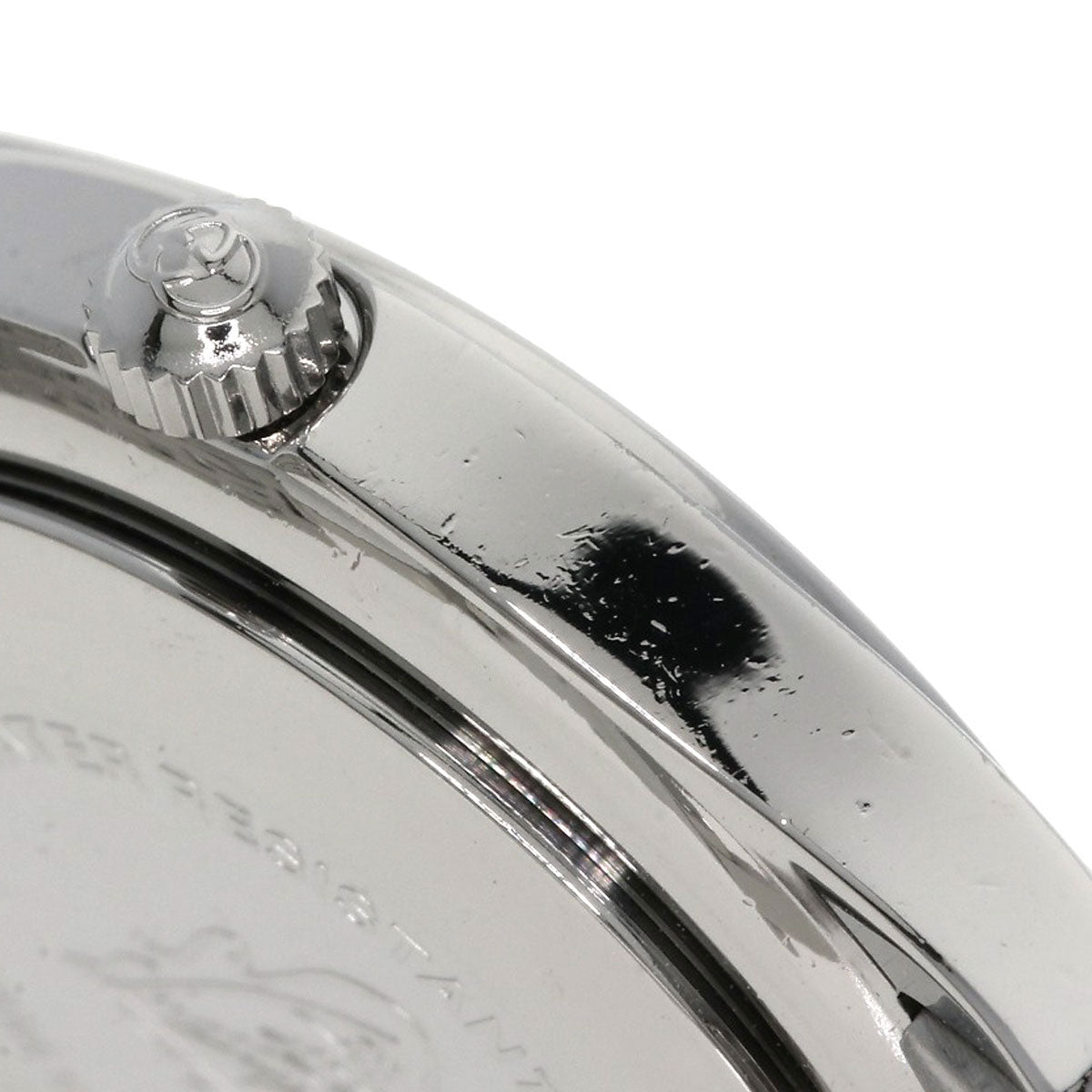 GUCCI Watches Quartz 5500L Stainless Steel , Stainless Steel Silver Round face Silver dial Women Used