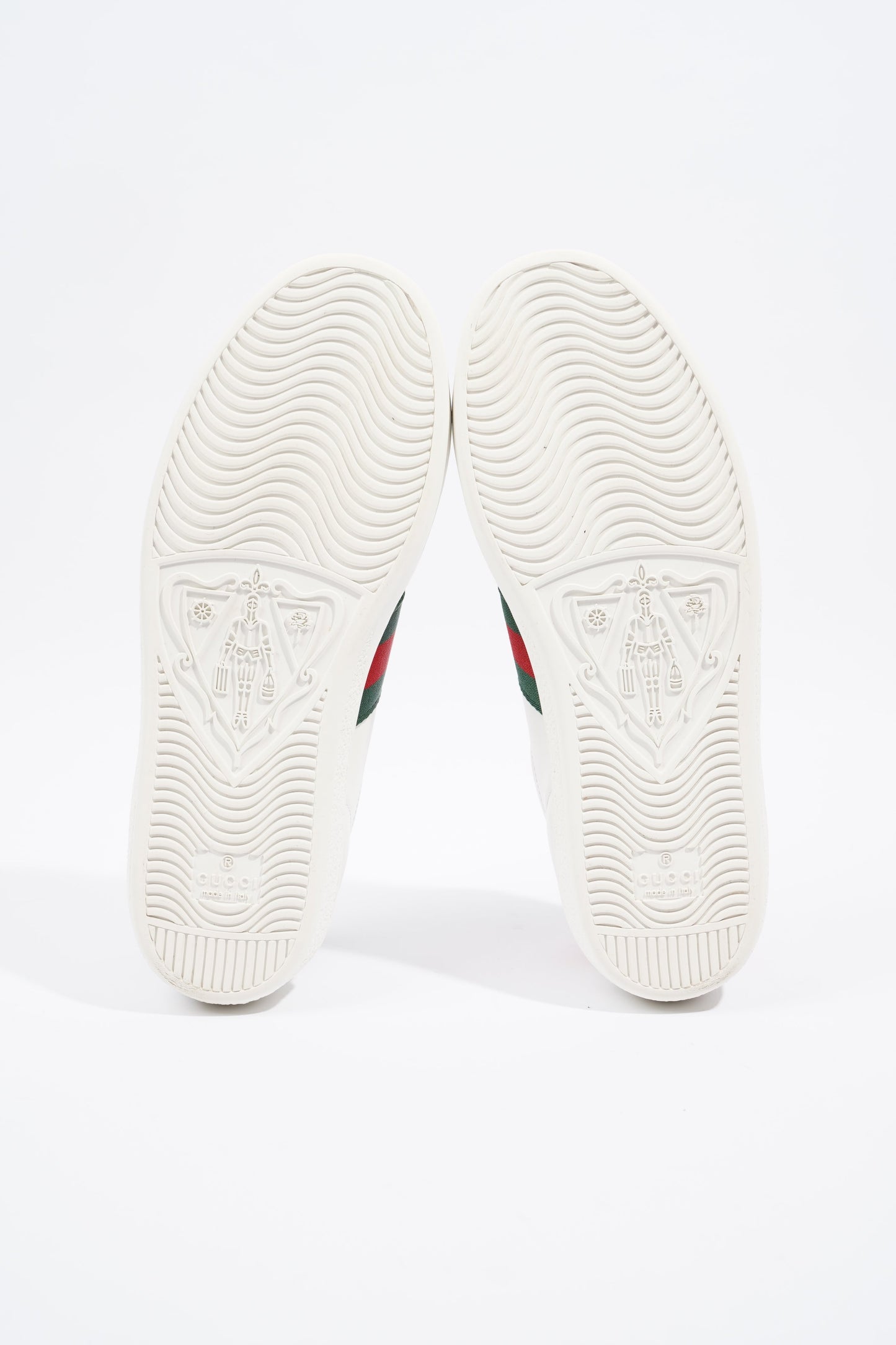 Gucci Ace Bee White / Red / Green Leather EU 37 UK 4