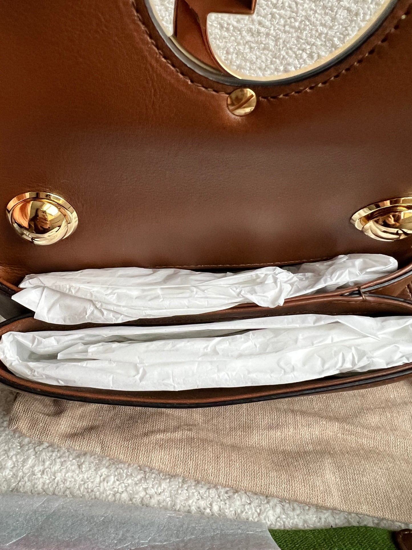 Gucci Tan Blondie Small Shoulder Bag (RRP £1940)