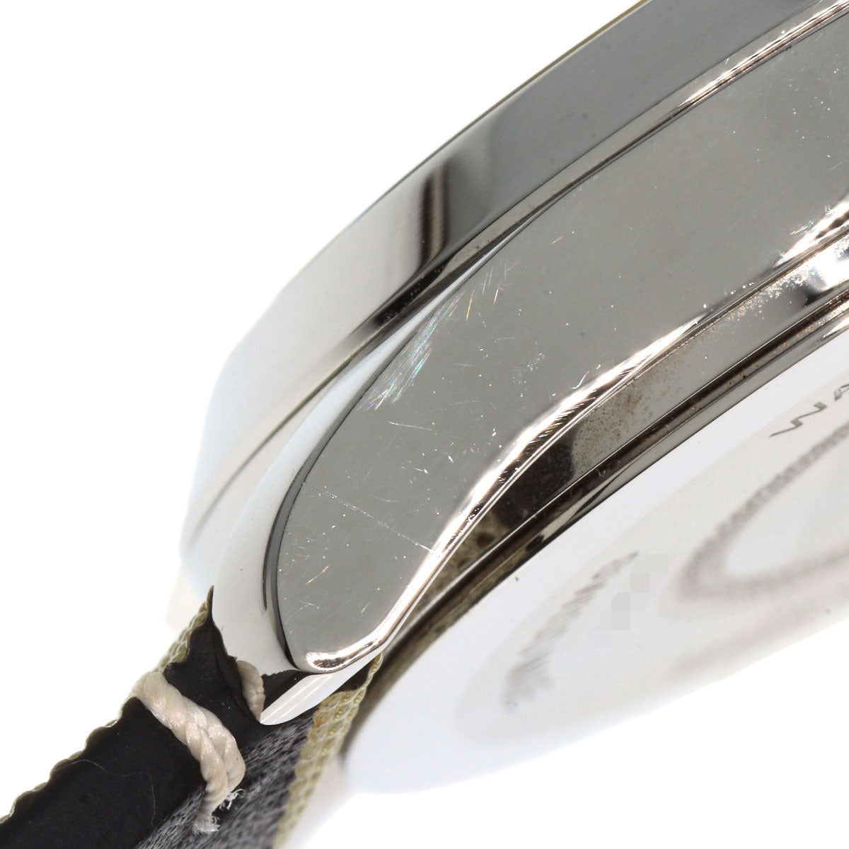 GUCCI Watches Quartz 126.4 Stainless Steel, Leather Silver G timeless hologram hologram dial mens Used