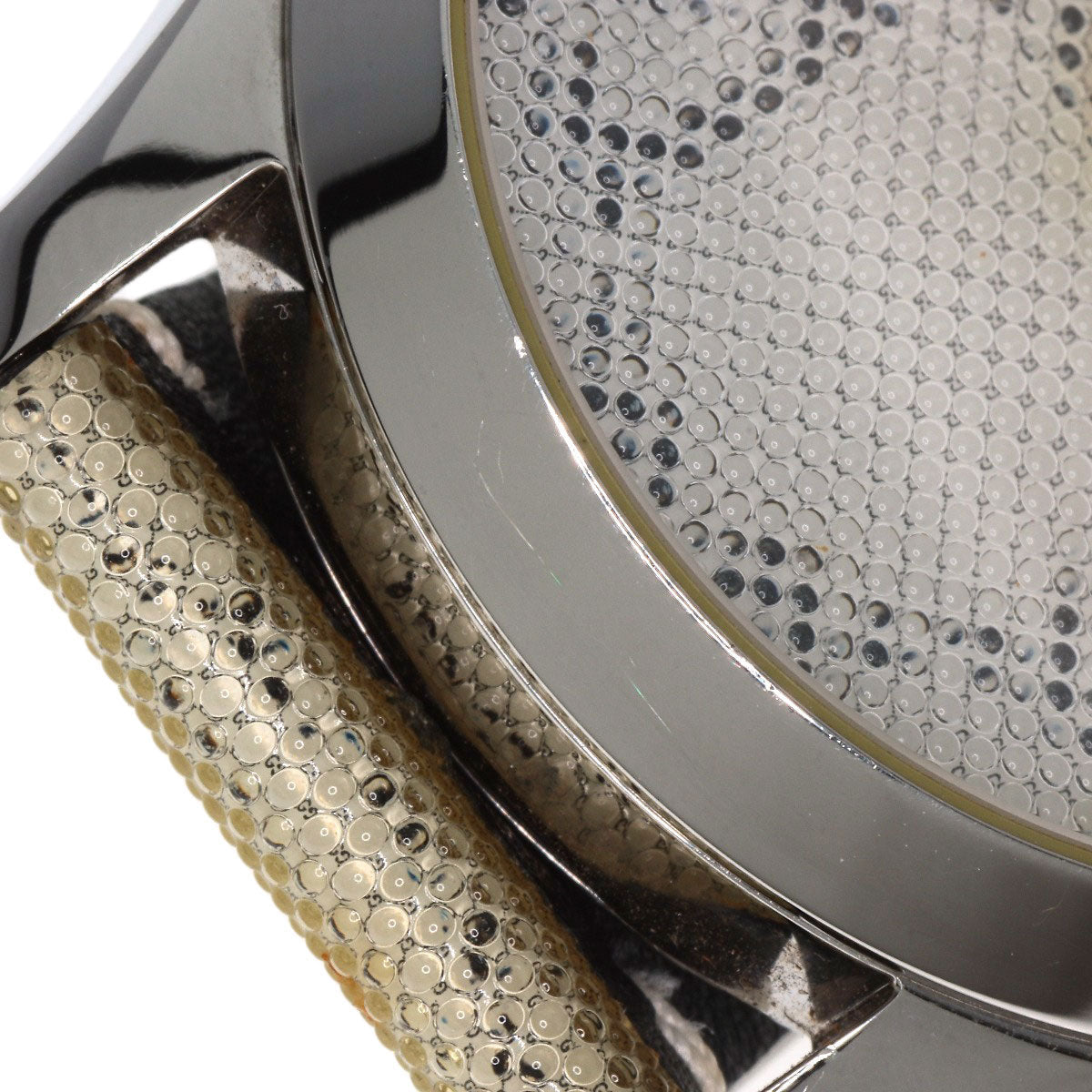 GUCCI Watches Quartz 126.4 Stainless Steel, Leather Silver G timeless hologram hologram dial mens Used