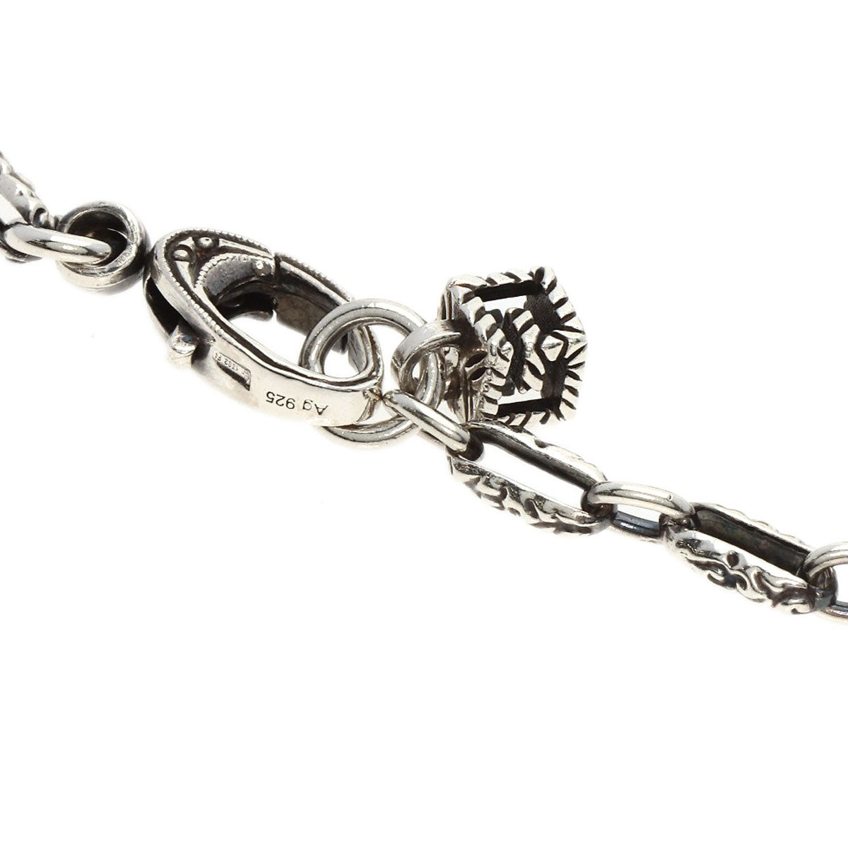 GUCCI bracelet SV Silver Citrine Amethyst #16 Women Used