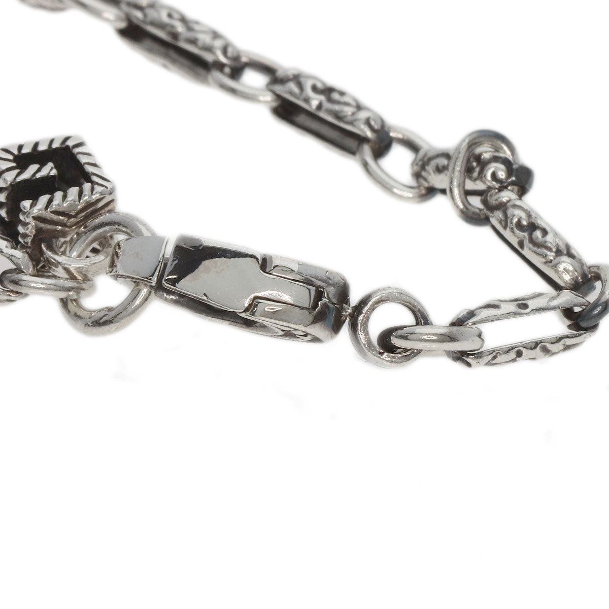 GUCCI bracelet SV Silver Citrine Amethyst #16 Women Used