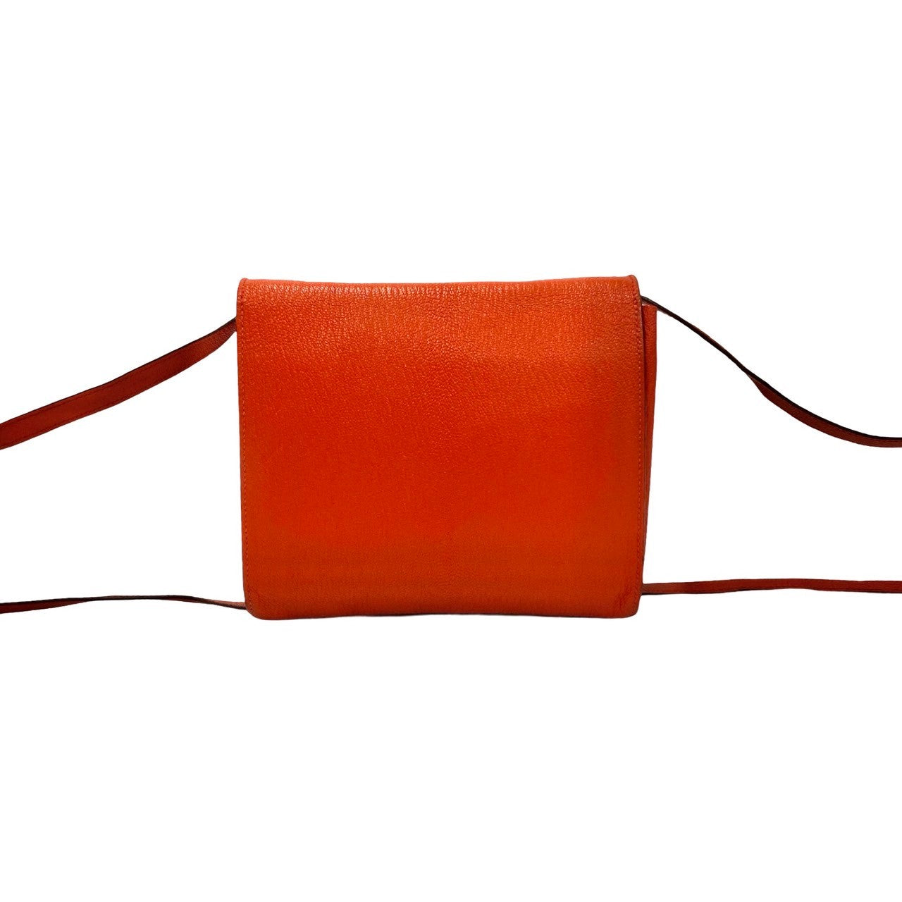 HERMES Shoulder Bag Negonda Orange Click 16