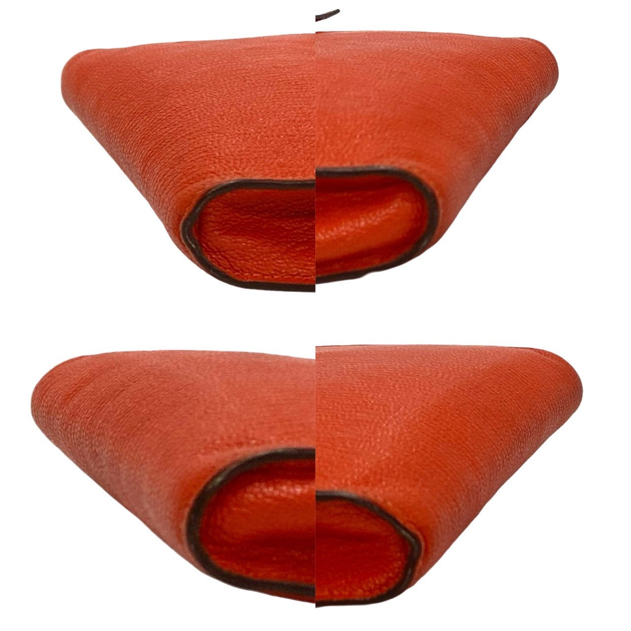HERMES Shoulder Bag Negonda Orange Click 16